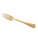 Faqueiro 24 Peças de Aço Inox Positano Dourado - Lyor