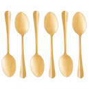 Faqueiro 24 Peças de Aço Inox Positano Dourado - Lyor