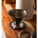 Filtro para Café de Aço Inox Nº102 14,5cm x 9cm - Lyor