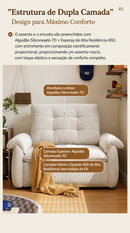 SOFÁ-CAMA ELÉTRICO INTELIGENTE LIVORA™