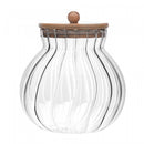 Porta Mantimentos de Vidro com Tampa de Bambu Classic 1,7L - Wolff