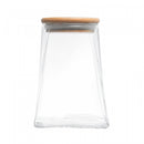 Porta Mantimento de Vidro Borossilicato com Tampa de Bambu 500ml - Wolff