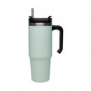 Copo Térmica Parede Dupla SlimTerm e Canudo Verde 890ml - Wolff
