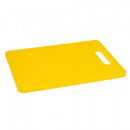 Placa de Corte com Canaleta 35cm x 25cm x 1,2cm Amarela Polietileno - Rojemac Profissional