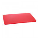 Placa de Corte 50cm x 30cm x 1,5cm Vermelha Polietileno - Rojemac Profissional