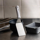 Espátula Curva 31,5cm x 10,5cm Aço Inox - Rojemac Profissional