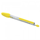 Pegador com ponta de Silicone 35cm Amarelo Aço Inox - Rojemac Profissional