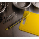 Pegador com ponta de Silicone 35cm Amarelo Aço Inox - Rojemac Profissional