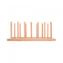 Escorredor de Pratos Nature 30cm X 12cm X 12cm Bambu - Lyor