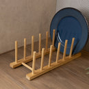 Escorredor de Pratos Nature 30cm X 12cm X 12cm Bambu - Lyor