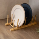 Escorredor de Pratos Nature 30cm X 12cm X 12cm Bambu - Lyor