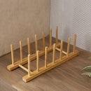 Escorredor de Pratos Nature 30cm X 12cm X 12cm Bambu - Lyor