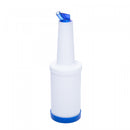 Frasco Pourer 1L Azul Plástico - Rojemac Profissional