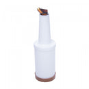 Frasco Pourer 1L Marrom Plástico - Rojemac Profissional