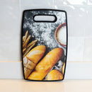 Tábua para Corte de Plástico com Estampa Pães 37cm x 23cm x 1cm - Lyor