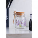Pote Redondo com Tampa e Colher Provence 250ml Vidro - Lyor