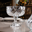 Centro de Mesa Petit Deli Diamond com Pé 14cm x 14,5cm x 15cm Cristal - Lyor