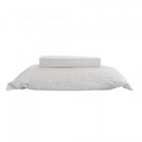 Jogo de Cama Saphira Casal Toque 300 Fios Branco Microfibra - Lyor