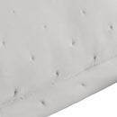 Porta Travesseiro Matelassê Saphira 50cm x 70cm Toque 300 Fios Cinza Microfibra - Lyor