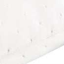 Porta Travesseiro Matelassê Saphira 50cm x 70cm Toque 300 Fios Branco Microfibra - Lyor