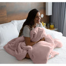 Edredom Saphira Casal Toque 300 Fios Rosa Microfibra - Lyor