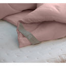 Edredom Saphira King Toque 300 Fios Rosa Microfibra - Lyor