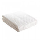 Colcha Matelassê Quadrat Solteiro com 1 Porta Travesseiro Branco Microfibra - Lyor