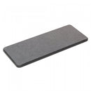 Bandeja Retangular Absorvente para Pia 25cm x 10cm Cinza Escuro Pedra Diatomita - Lyor