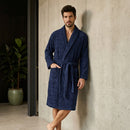 Roupão Masculino Shelter G Azul Marinho Microfibra - Wolff