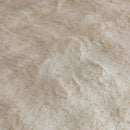 Edredom Lush Casal Efeito Pele de Coelho Off White Microfibra - Lyor