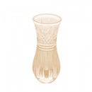 Vaso de Cristal Lys Âmbar Metalizado 6cm x 15cm - Wolff