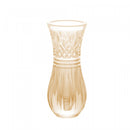 Vaso de Cristal Lys Âmbar Metalizado 6cm x 15cm - Wolff