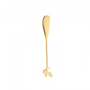 Conjunto 4 Espátulas de Aço Inox Leaves Dourado - Wolff