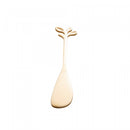 Conjunto 4 Espátulas de Aço Inox Leaves Dourado - Wolff