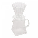 Cafeteira e Suporte para Filtro de Vidro Borossilicato 500ml - Wolff