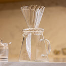Cafeteira e Suporte para Filtro de Vidro Borossilicato 500ml - Wolff