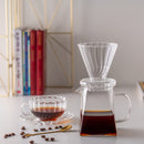 Cafeteira e Suporte para Filtro de Vidro Borossilicato 500ml - Wolff