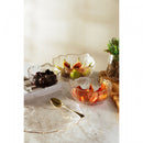 Bowl de Cristal Martelado com Borda Dourada Taj 13cm x 6,5cm - Wolff