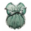 Vaso de Vidro Italy Verde Esmeralda 10cm x 11cm - Wolff