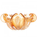 Centro de Mesa de Vidro Italy Âmbar 23,5cm x 11cm - Wolff