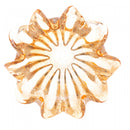 Centro de Mesa de Vidro Italy Âmbar 23,5cm x 11cm - Wolff