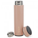 Garrafa Térmica de Aço Inox com Termômetro em LED Rosé 500ml - Wolff