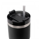 Copo Térmico Parede Dupla SlimTerm com Base Ergonômica e Canudo Preto 590ml - Wolff