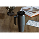 Copo Térmica Parede Dupla SlimTerm e Canudo Branca 890ml - Wolff