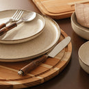 Conjunto 6 Talheres de Aço Inox com Cabo de Bambu - Wolff