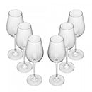 Jogo 6 Taças de Vinho De Cristal Ecológico Bohemia Columba Optic 400Ml - Wolff