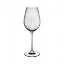 Jogo 6 Taças de Vinho De Cristal Ecológico Bohemia Columba Optic 400Ml - Wolff