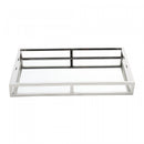 Bandeja de Aço Inox com Espelho 41cm x 26cm x 5cm - Wolff