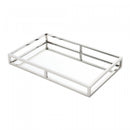 Bandeja de Aço Inox com Espelho 41cm x 26cm x 5cm - Wolff