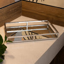 Bandeja de Aço Inox com Espelho 41cm x 26cm x 5cm - Wolff